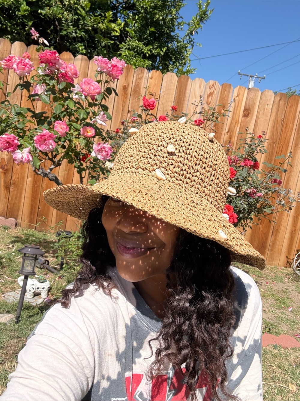 Elliot Sea Shell Straw Bucket Hat - Picture 8 of 12